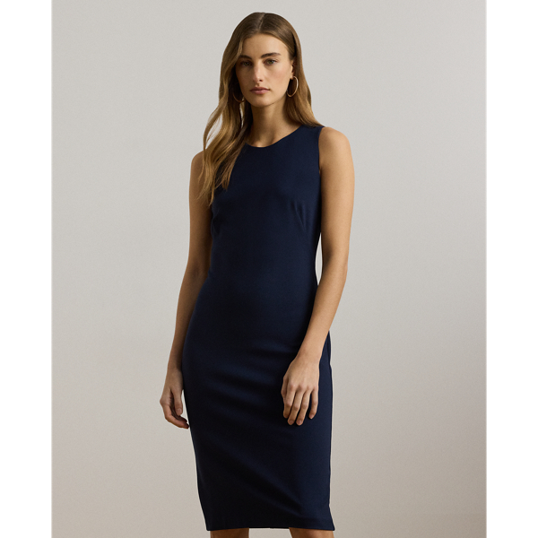 Navy sheath dress best sale