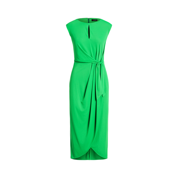 Stretch Jersey Tie-Front Dress Lauren 1