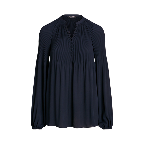 Ralph lauren georgette top hotsell