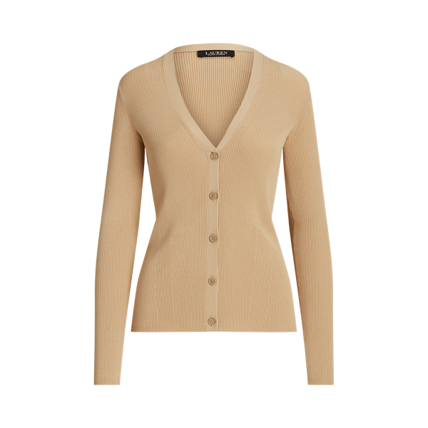 Geribd vest met V-hals Lauren in 1