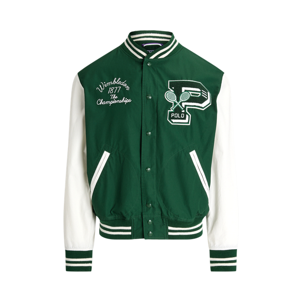 Wimbledon Letterman Jacket for Men Ralph Lauren IN