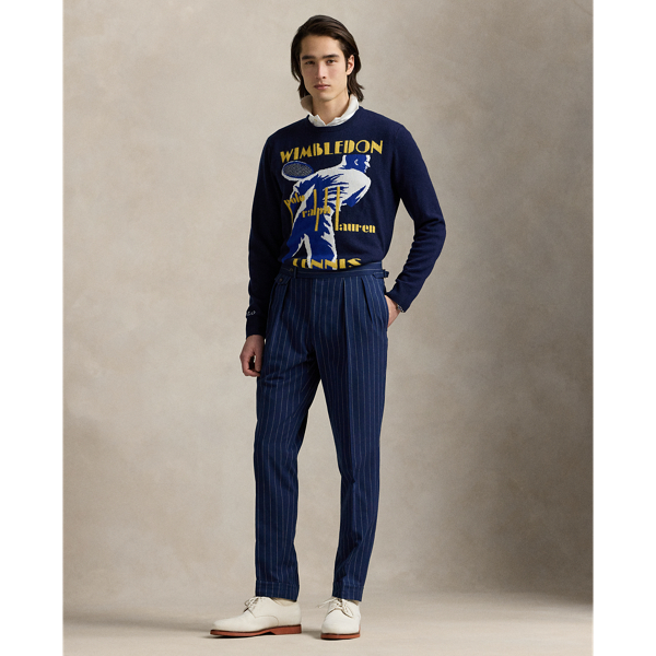 Refined Navy Wimbledon Graphic Sweater Polo Ralph Lauren 4