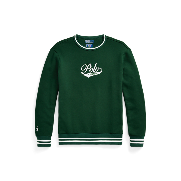 Wimbledon Embroidered Fleece Sweatshirt