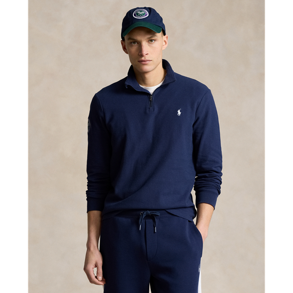 Refined Navy Wimbledon CLARUS Piqué Pullover Polo Ralph Lauren 1