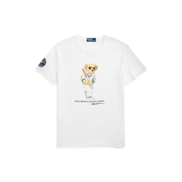 ■POLO RALPH LAUREN■ Wimbledon Custom Slim Fit Polo Bear T- Wimbledon Custom Slim Polo Bear T-Shirt