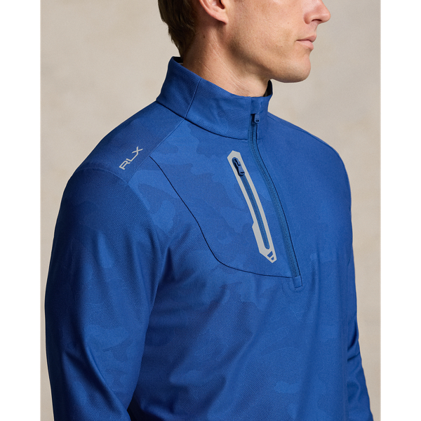 Classic Fit Camo Jacquard Pullover