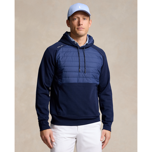 Refined Navy Classic Fit Hybrid Hoodie RLX 1