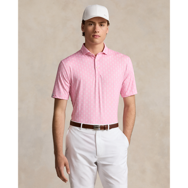 Pink Flamingo Clubs Classic Fit Performance Polo Shirt RLX 1