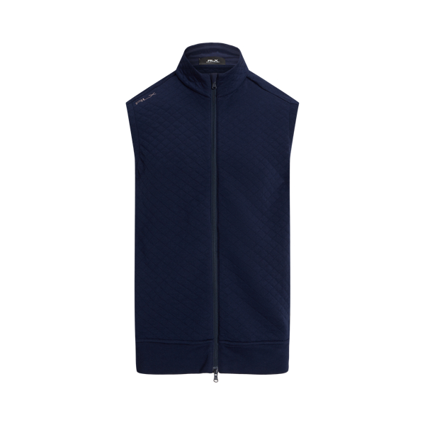 Quilted Double-Knit Vest