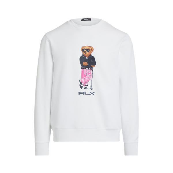 【POLO RALPH LAUREN】 ★ Bear Double Knit Sweatshirt ★ Polo Ralph Lauren Polo Bear Double-Knit Graphic Sweatshirt