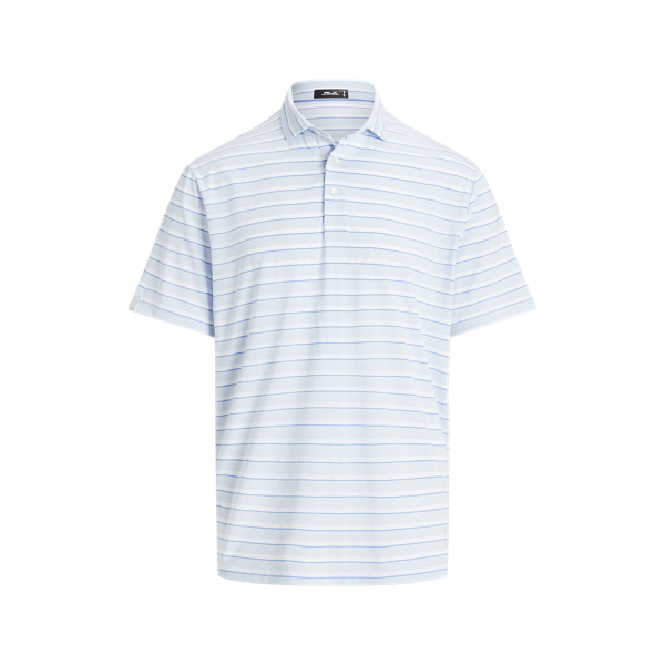 Oxford Blue Multi Classic Fit Stretch Jersey Polo Shirt RLX 2