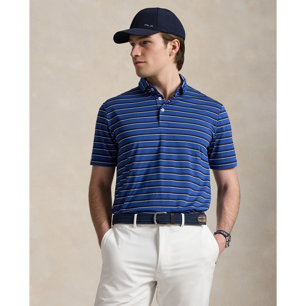 Beach Royal Multi Classic Fit Stretch Jersey Polo Shirt RLX 1