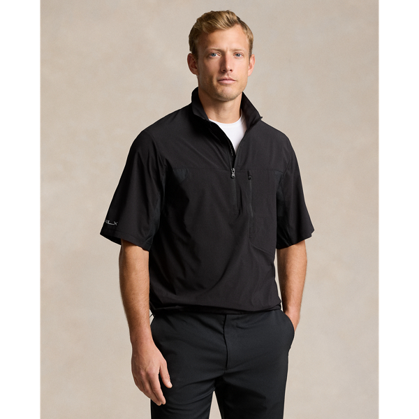 Polo Black Packable Water-Repellent Pullover RLX 1