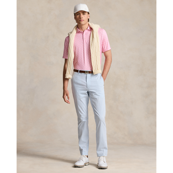 Powder Blue/Ceramic White Stretch Tailored Fit Performance Pant RLX 1