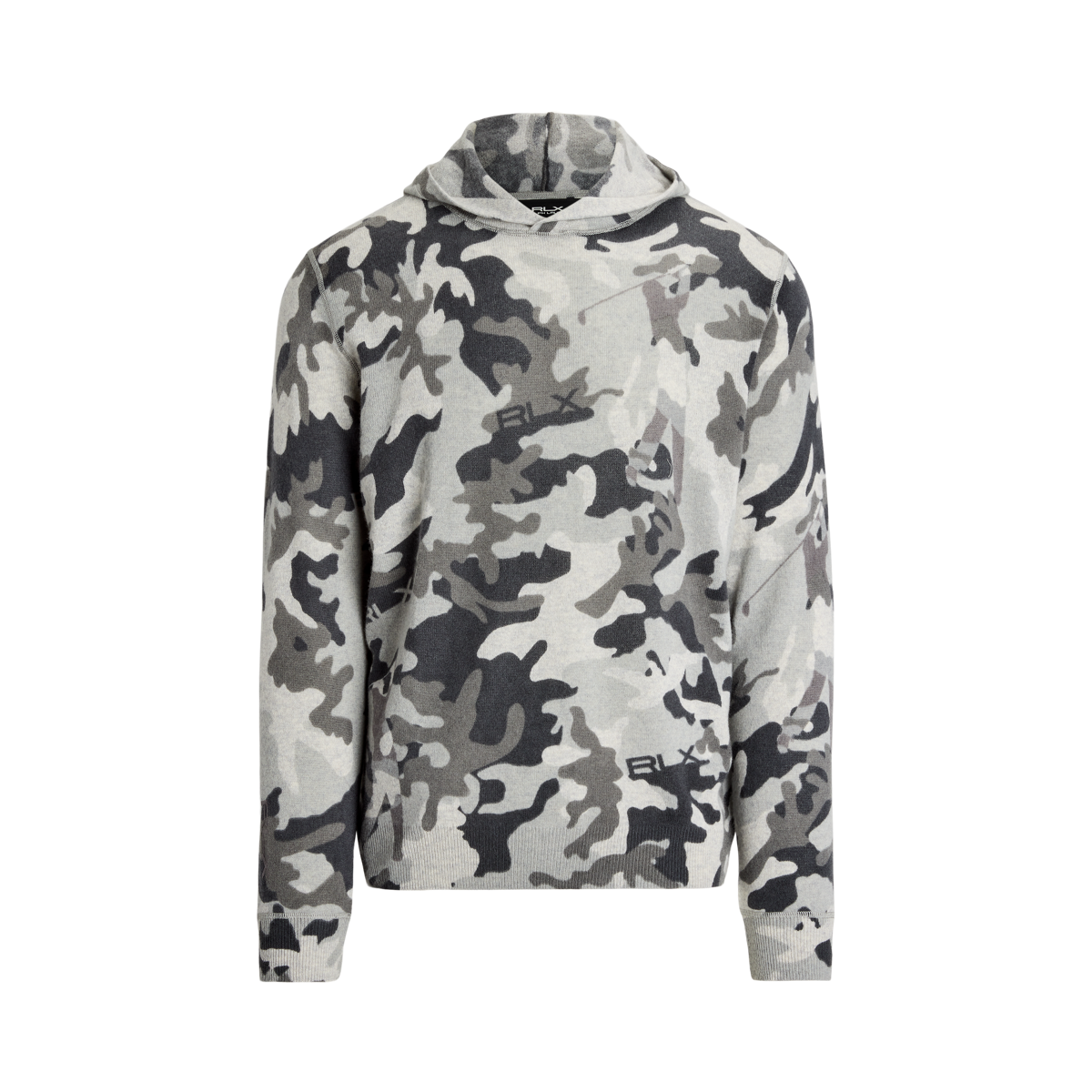 Golf Camo Cashmere Hooded Sweater