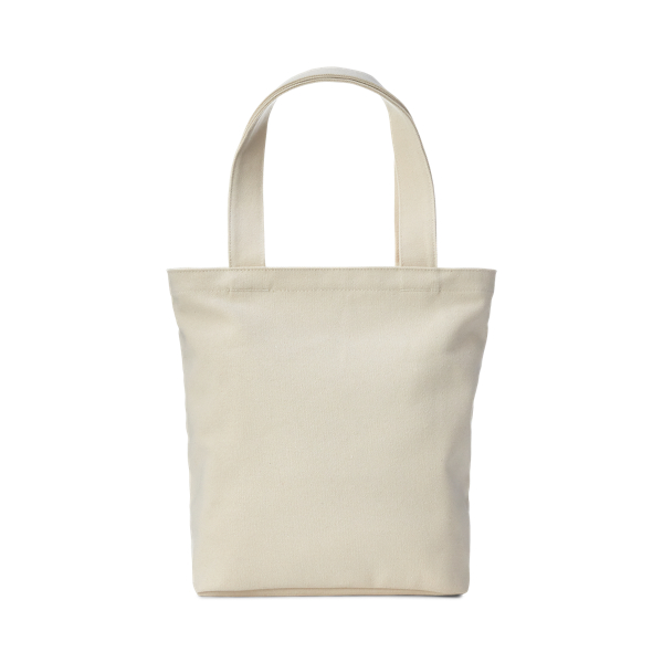 Natural Polo Bear Cotton Canvas Tote Boys 8-18 4