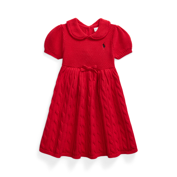 Vestido de punto ajustado y con vuelo