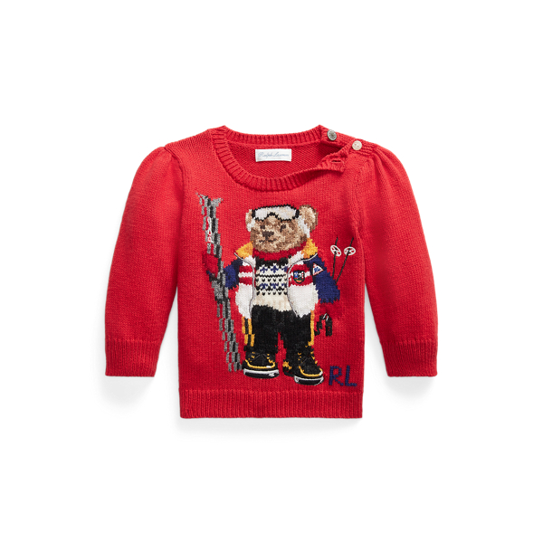 Pull Polo Bear &agrave; col rond