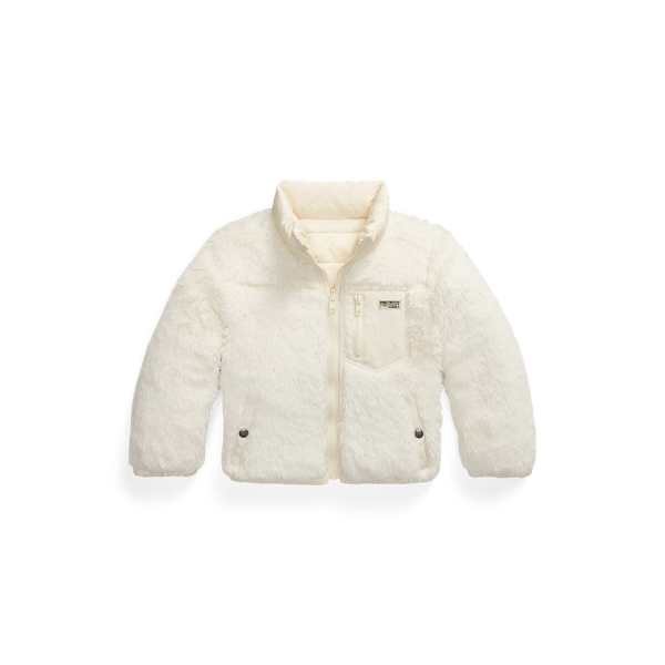 Reversible Teddy Fleece Down Jacket