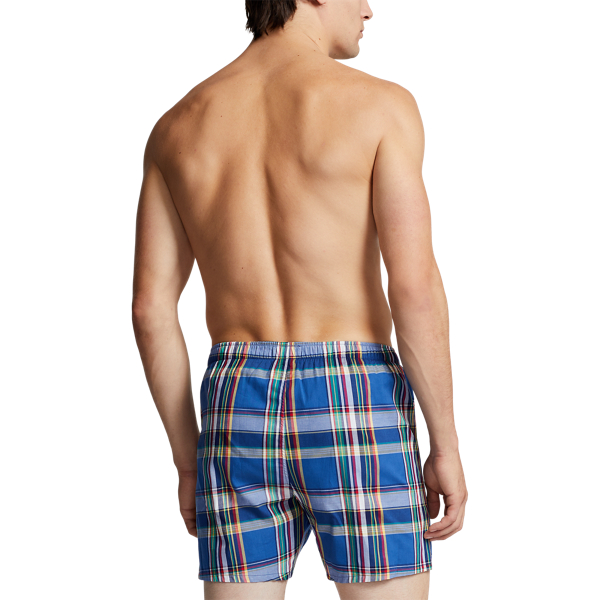 Glengate Plaid Plaid Cotton Boxer Polo Ralph Lauren 3