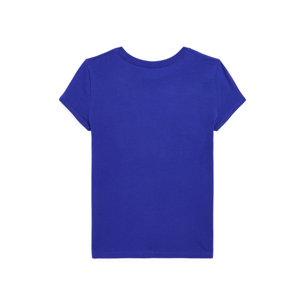 Nevis Plaid Logo Cotton Jersey Tee Girls 7-14 Years 2
