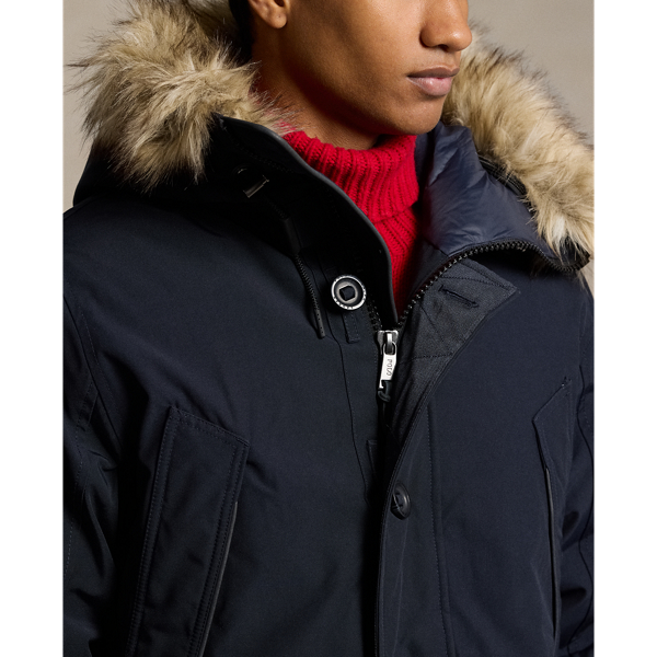 Collection Navy Faux-Fur-Trim Water-Repellent Down Parka Polo Ralph Lauren 6