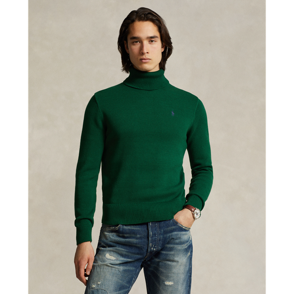 Cotton Turtleneck Jumper