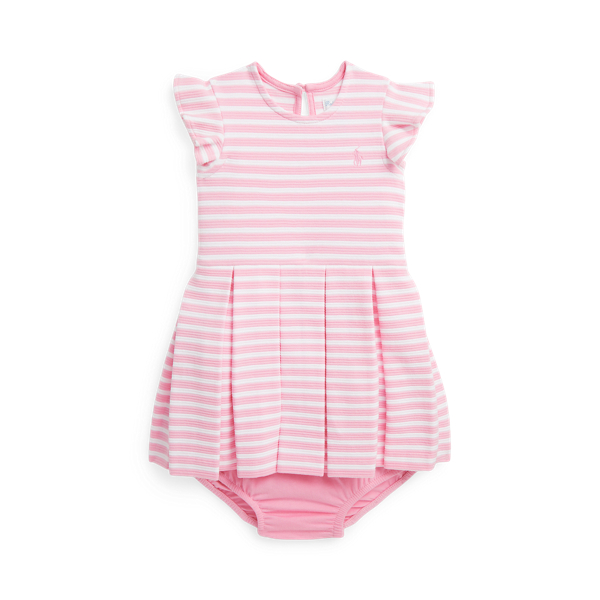 Abito a coste Ottoman con culotte Baby Girl in 1