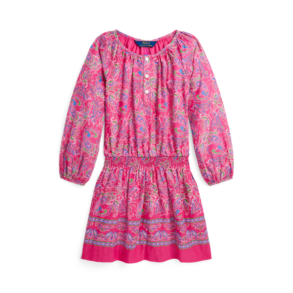 Paisley Cotton Batiste Dress