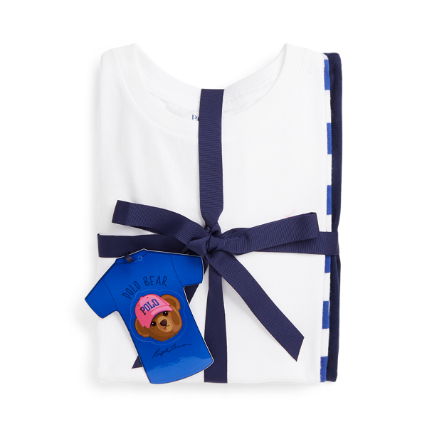 3er-Pack Baumwoll-T-Shirts Girls 1.5-6.5 Years in 1