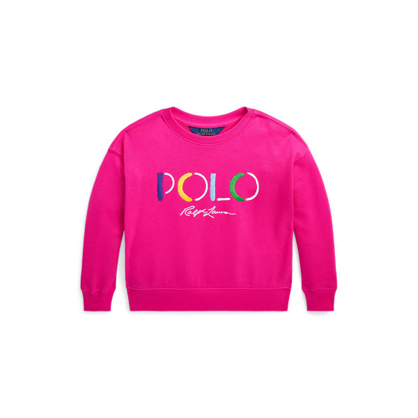 Terry sweatshirt met logo