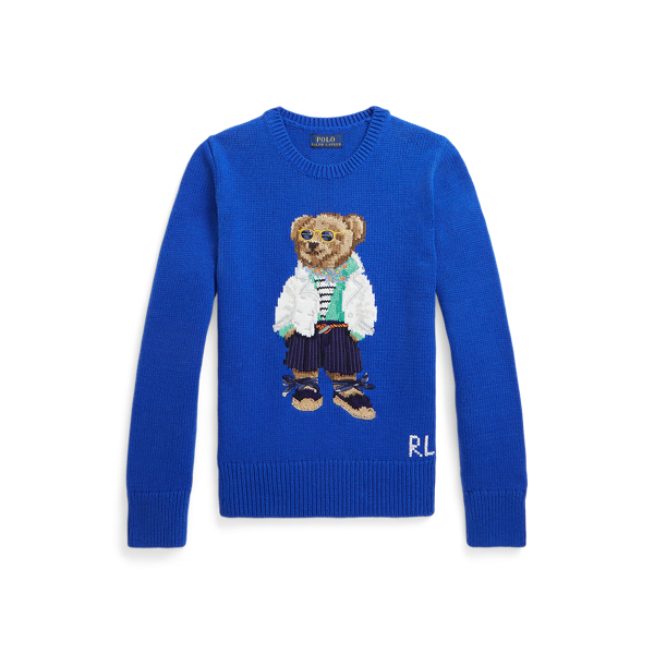 Polo Bear Cotton-Cashmere Sweater