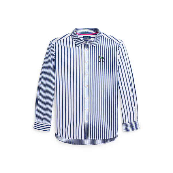 Striped Cotton Poplin Fun Shirt