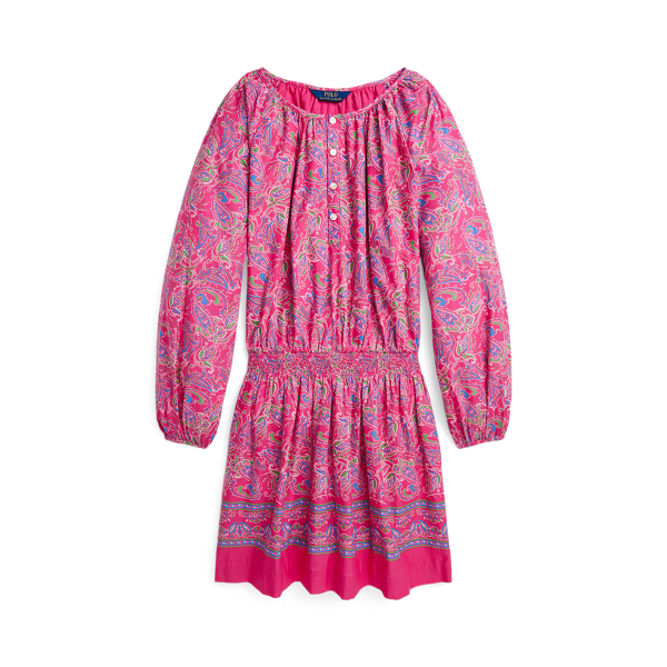 Paisley Cotton Batiste Dress