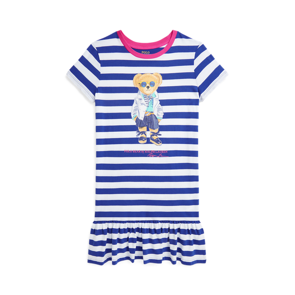 Polo Bear Cotton Jersey Tee Dress