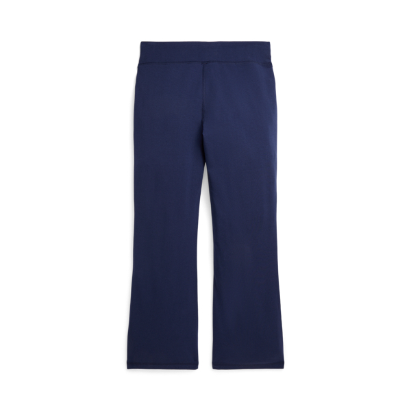 Newport Navy W White Stretch Jersey Flare Legging Girls 7-16 2