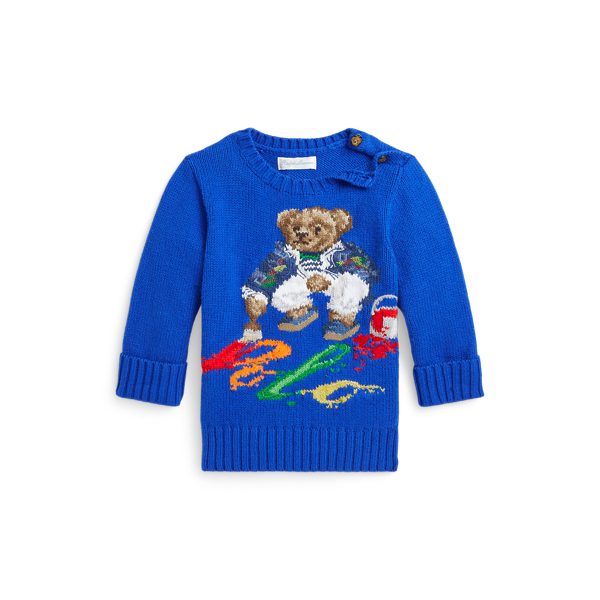 Polo Bear Cotton Sweater