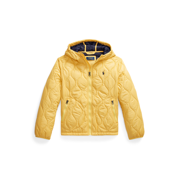 Water-Repellent Hooded Ripstop Jacket Boys 6-14 Years 1
