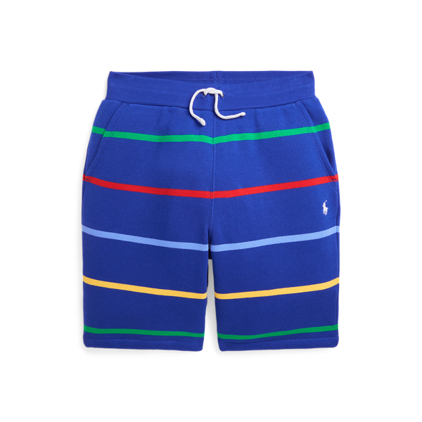 Sapphire Star Multi Striped Fleece Short Boys 8-20 1