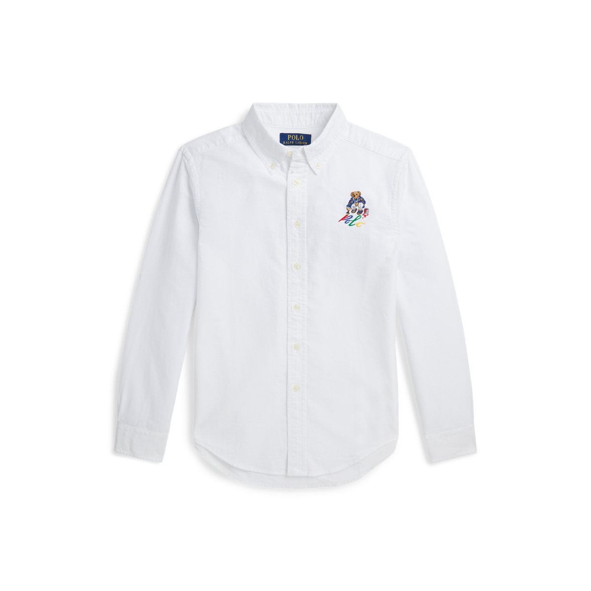 Ralph lauren bear button down on sale