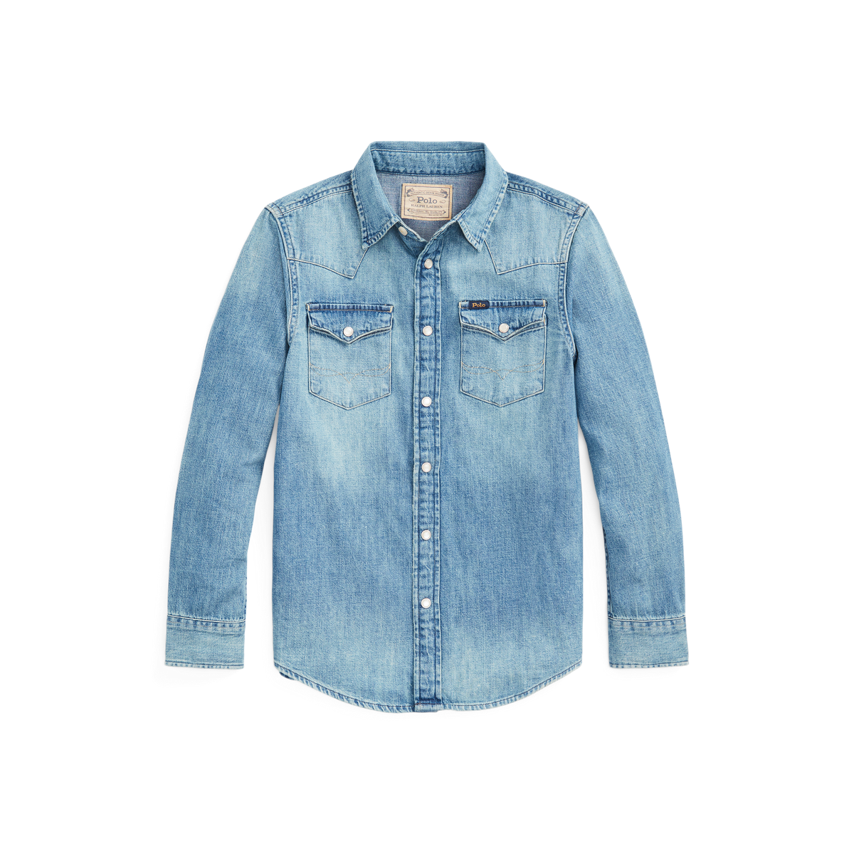 新品 24SS POLO RALPH LAUREN DENIM WESTERN Denim Western Shirt