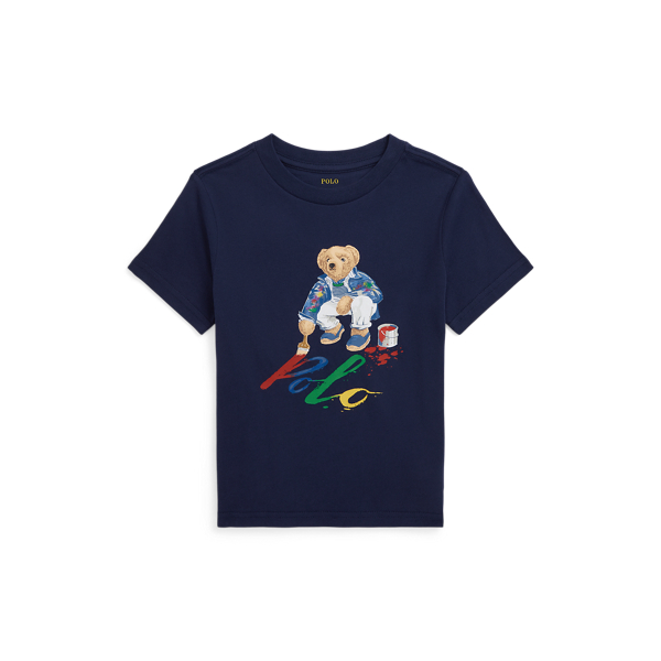 Polo bear t shirt boys on sale