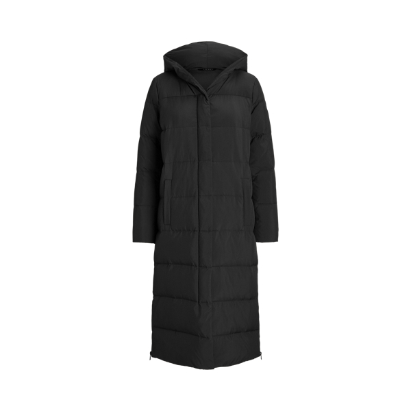 Lauren ralph lauren maxi packable quilted down jacket online