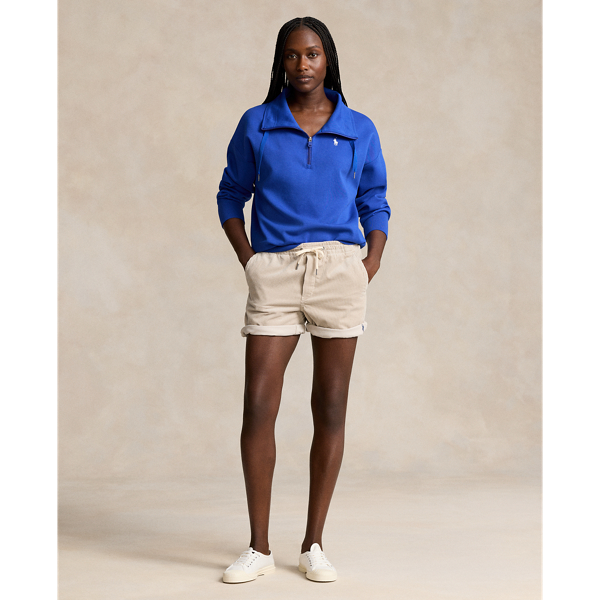 Pullover mit Viertelrei&szlig;verschluss Polo Ralph Lauren in Strahlendes Royal 3