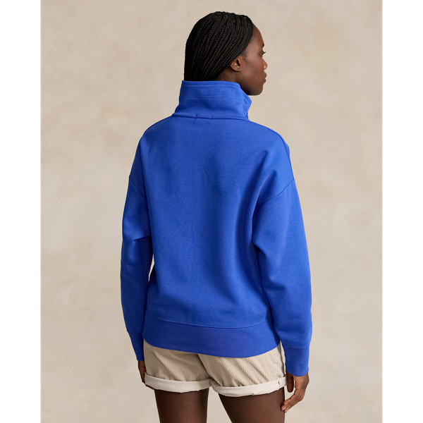 Pullover mit Viertelrei&szlig;verschluss Polo Ralph Lauren in Strahlendes Royal 4