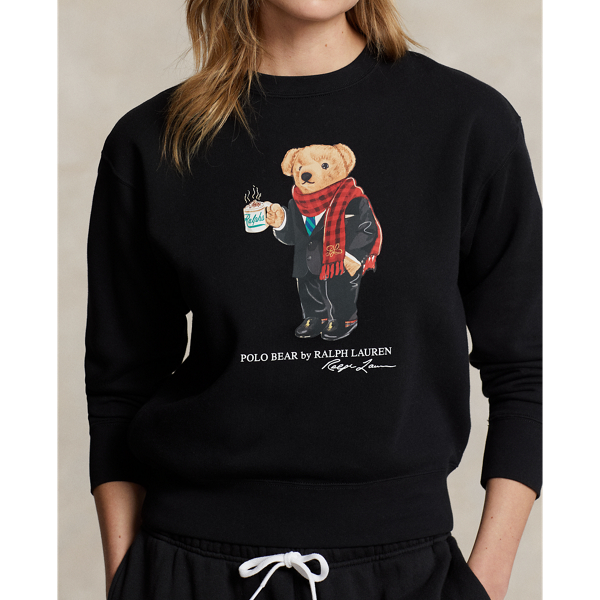 Polo Ralph outlets Lauren polo Bear sweatshirt fleece Crewneck XXL 2XL