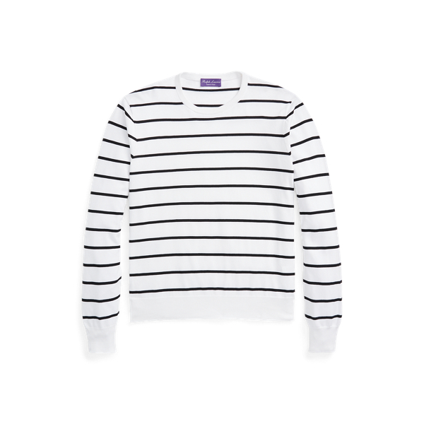 Striped Cotton Crewneck Jumper