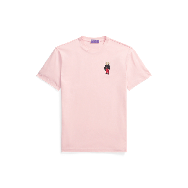 Pink Lunar New Year Polo Bear T-Shirt Purple Label 2