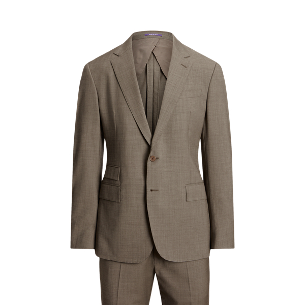 Anzug Kent aus Sharkskin-Wolle Purple Label in 1