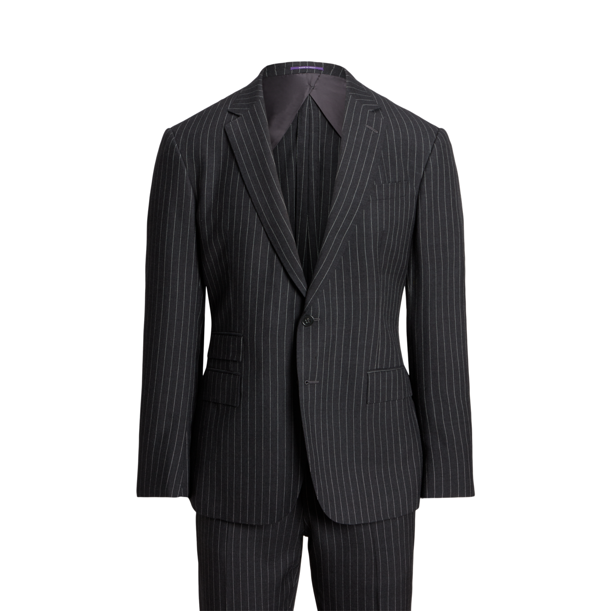 Kent Hand-Tailored Pinstripe Wool Suit